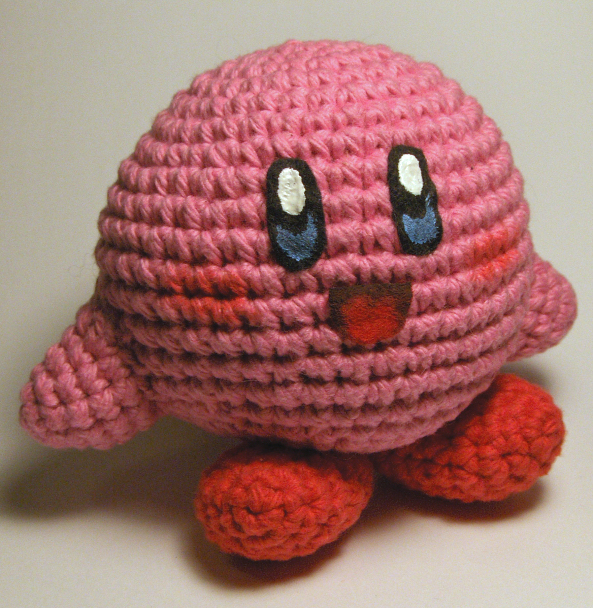 Kirby Super Smash Brothers Amigurumi Crochet Pattern